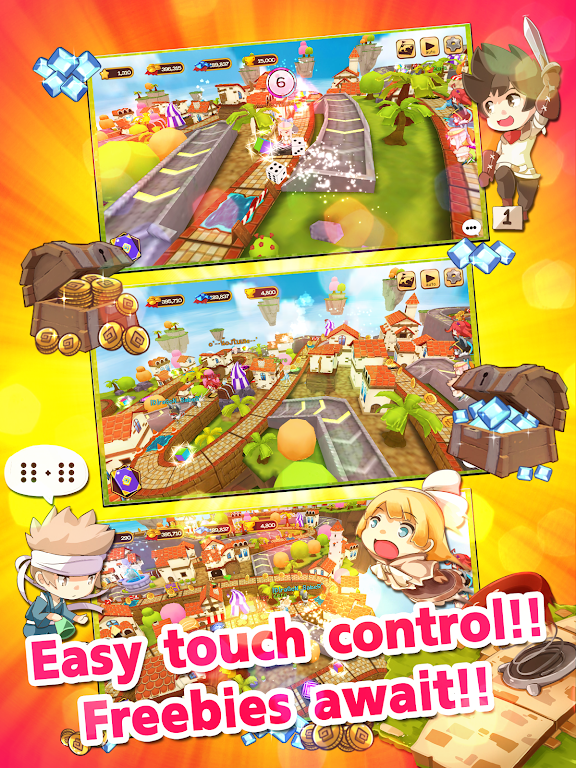 Dice Legend: Snake and Ladder স্ক্রিনশট 1