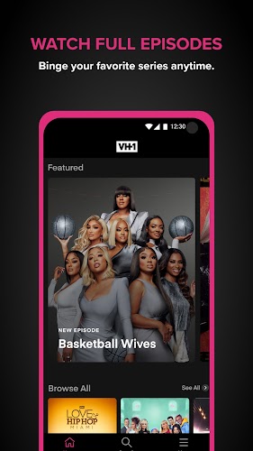 Watch VH1 TV Zrzut ekranu 0