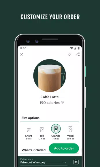 Starbucks应用截图第3张
