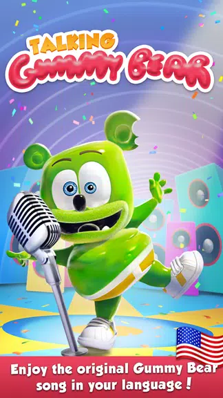 Talking Gummy Bear Kids Games ဖန်သားပြင်ဓာတ်ပုံ 0