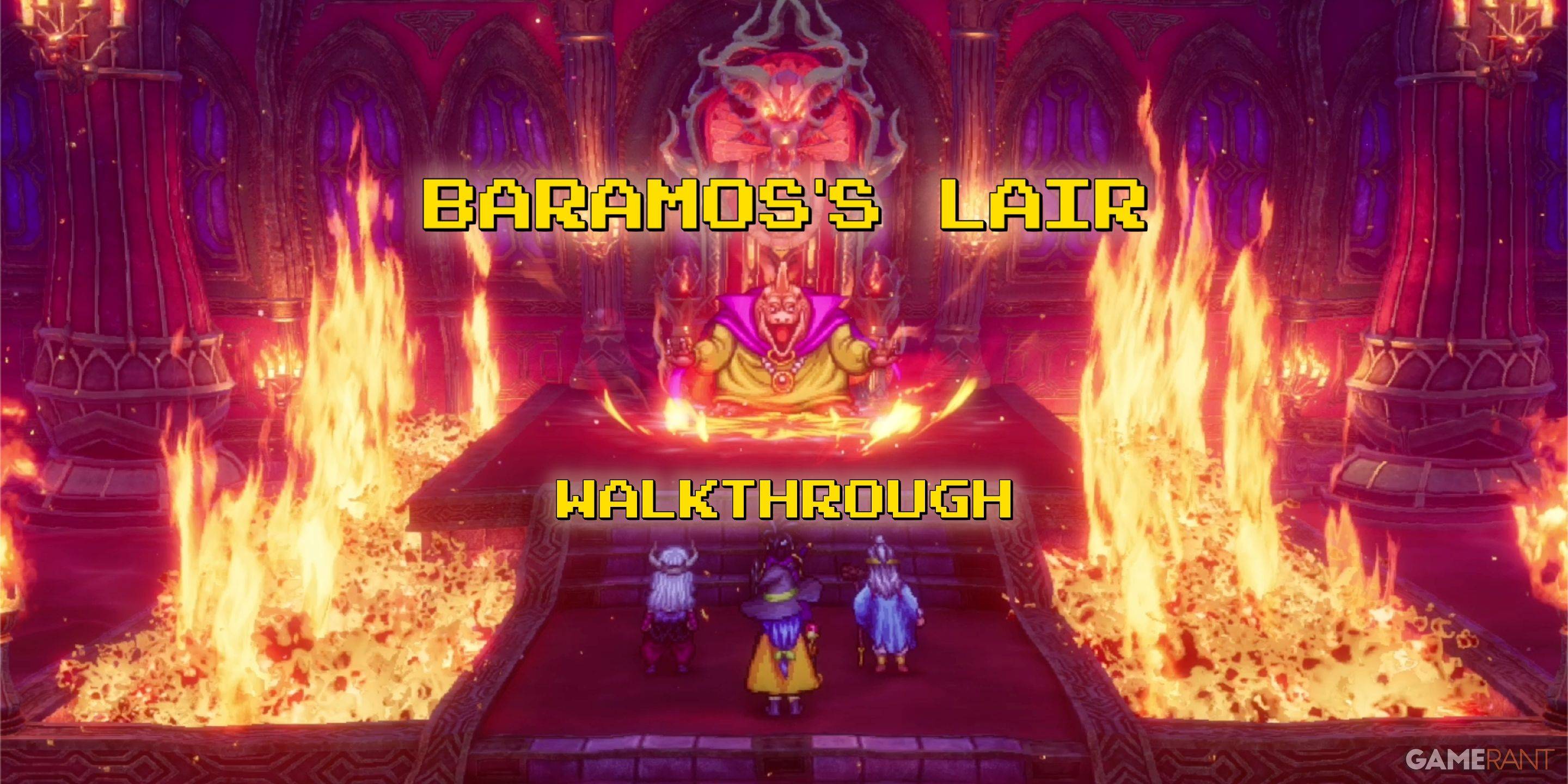 Dragon Quest III Remake: Baramos's Lair opanowany