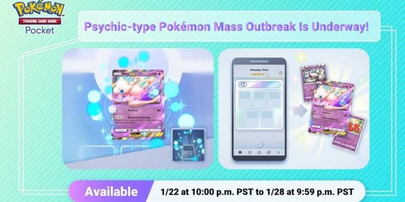 Pokémon TCG: Mass Outbreak Spotlight Psychic Pokémon