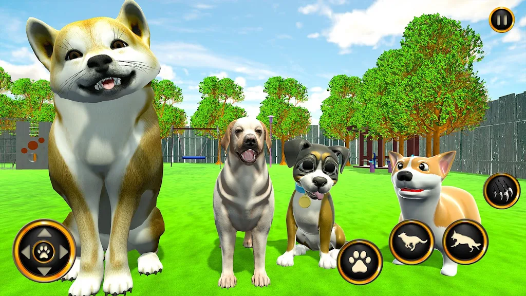 Dog Life Dog Simulator Games स्क्रीनशॉट 0