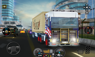 Euro Truck Transport Cargo Sim Screenshot 2