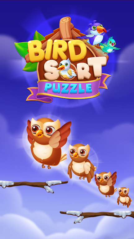 Bird Sort: Color Sorting Game Zrzut ekranu 0