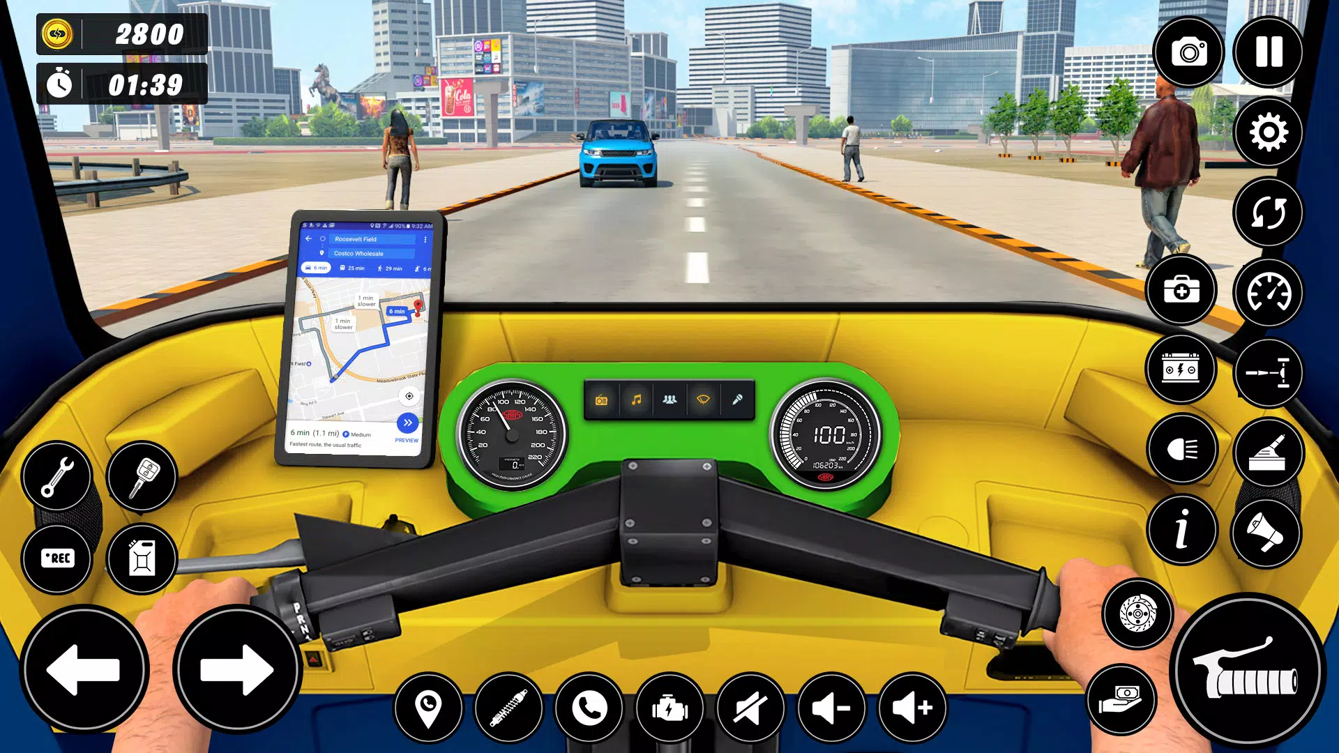 Auto Tuk Tuk Rickshaw Game Ảnh chụp màn hình 2