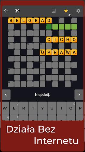 Krzyżówki Captura de tela 1