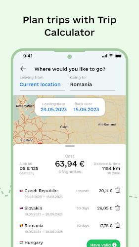 eTOLLs EU: Toll Payment & Maps ภาพหน้าจอ 1