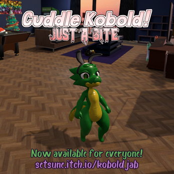 Cuddle Kobold: Just a Bite ภาพหน้าจอ 1