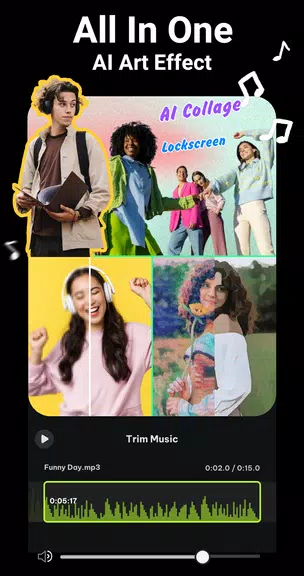 Photo Collage Video Grid Maker ภาพหน้าจอ 2