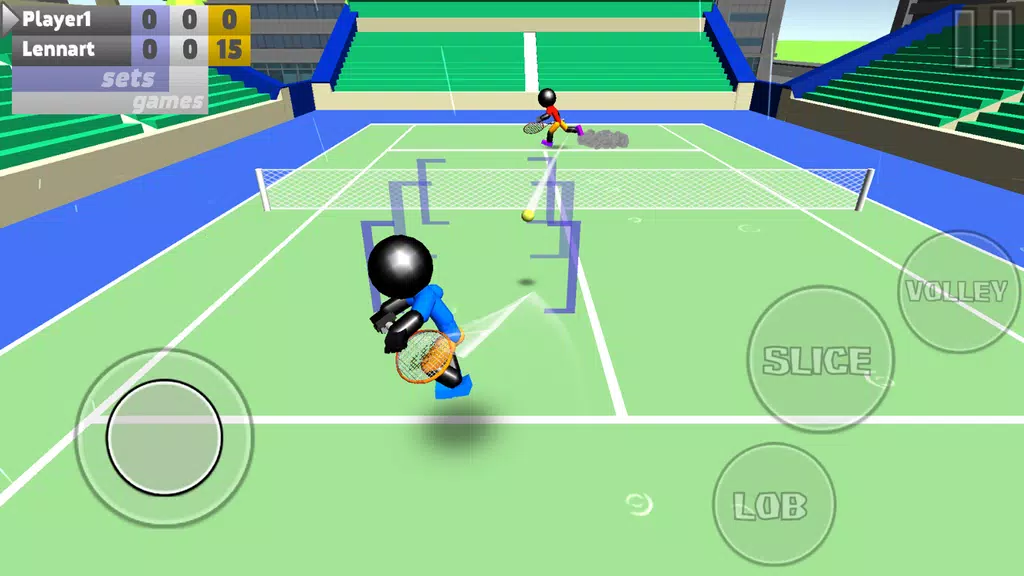 Stickman 3D Tennis应用截图第2张