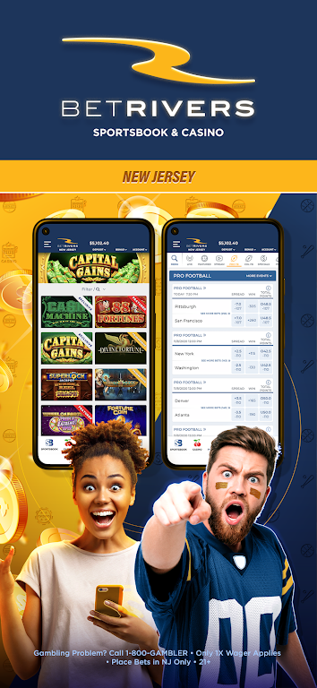 BetRivers Casino NJ 螢幕截圖 0