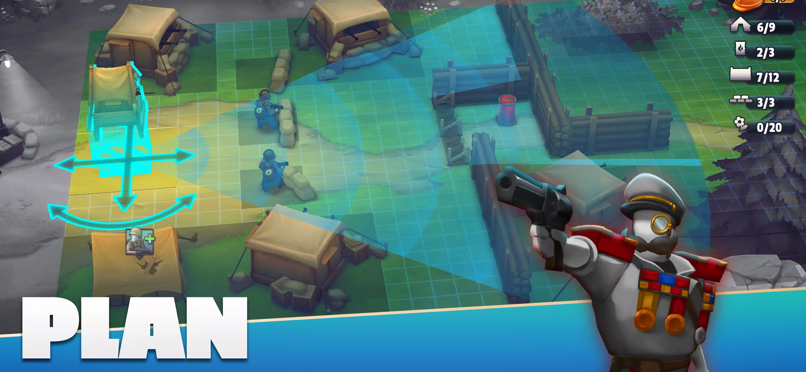 GUNS UP! Mobile War Strategy应用截图第1张