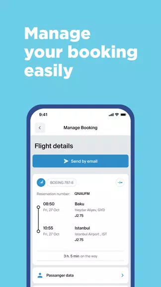 AZAL - Book Flight Ticket Screenshot 3