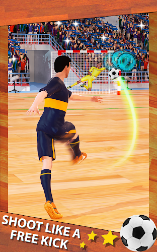 Shoot Goal - Indoor Soccer Tangkapan skrin 2