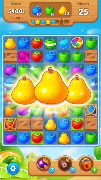 Fruit Garden Blast Tangkapan skrin 0