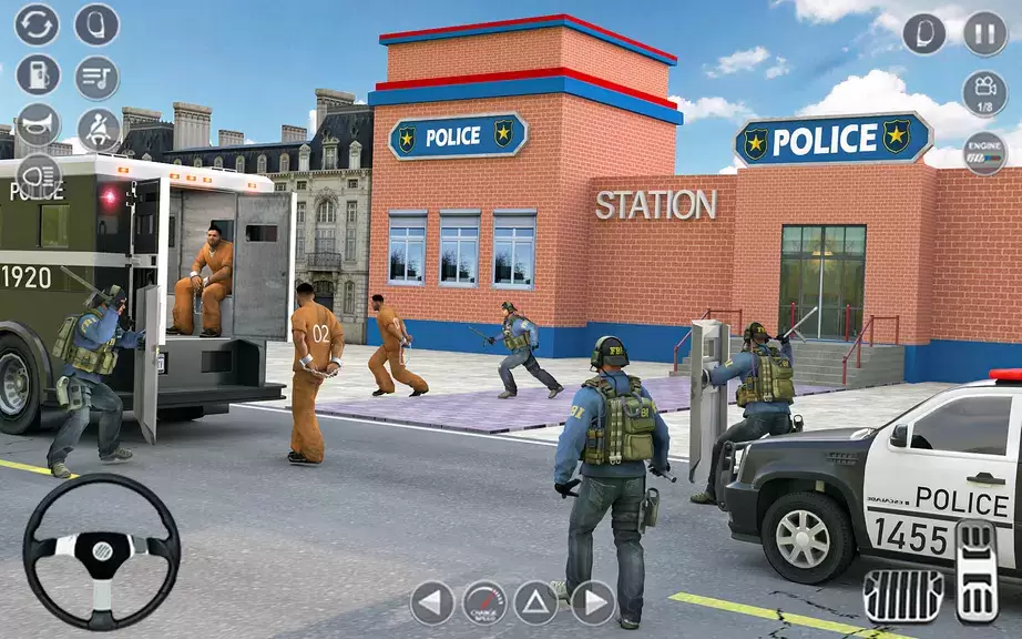 Police Car Driving Games 3D Ekran Görüntüsü 0