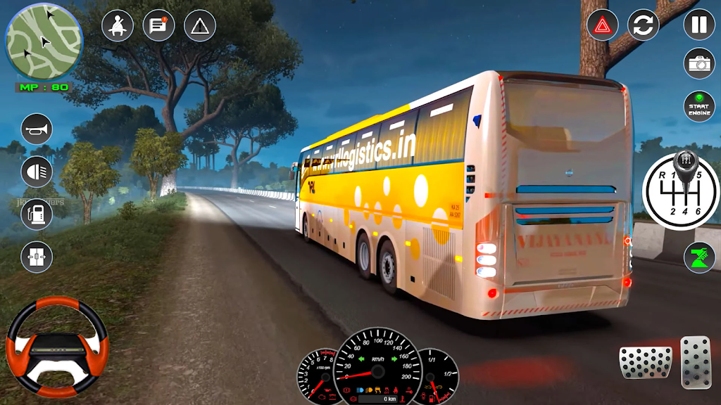 Euro Bus Transport: Bus Games Ekran Görüntüsü 2