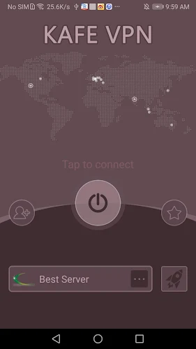 KAFE VPN - Fast & Secure VPN 스크린샷 1