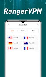 RangerVPN Screenshot 1