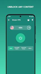 Simple VPN Pro Super Fast VPN Ekran Görüntüsü 0