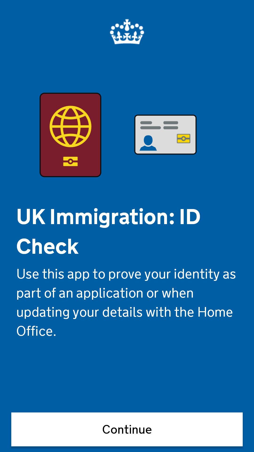 UK Immigration: ID Check Ảnh chụp màn hình 0