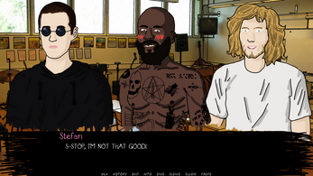 A Ride To Love - a death grips visual novel Screenshot 2