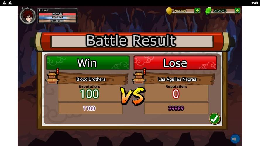Schermata Shinobi Warfare 1