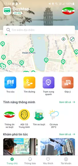 BusMap Hà Nội 螢幕截圖 1