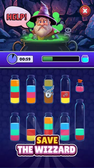 Magic Sort: Water Sort Puzzle Tangkapan skrin 2
