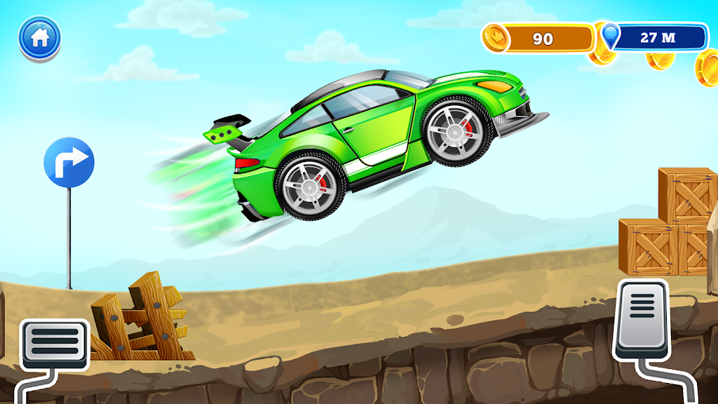 Schermata Uphill Races Car Game For Boys 2