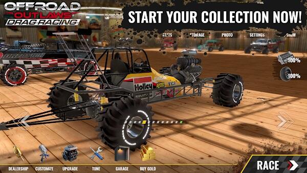 Offroad Outlaws Drag Racing Screenshot 0