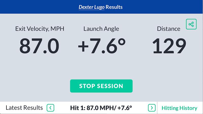 SmartPitch Speed Gun w Hitting 스크린샷 1