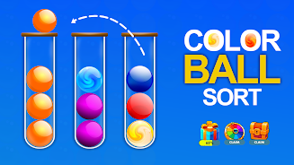 Color Ball Sort Puzzle Game 3D Capture d'écran 1