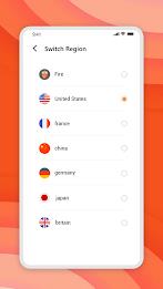 Fire VPN - Fast, Safe Proxy ภาพหน้าจอ 1