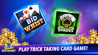 Spades: Bid Whist Classic Game स्क्रीनशॉट 0