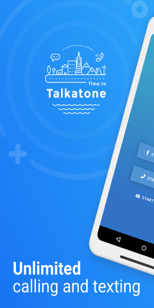 Talkatone. Llamadas y textos Captura de pantalla 1