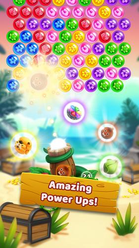 Bubble Shooter - Flower Games Screenshot 1