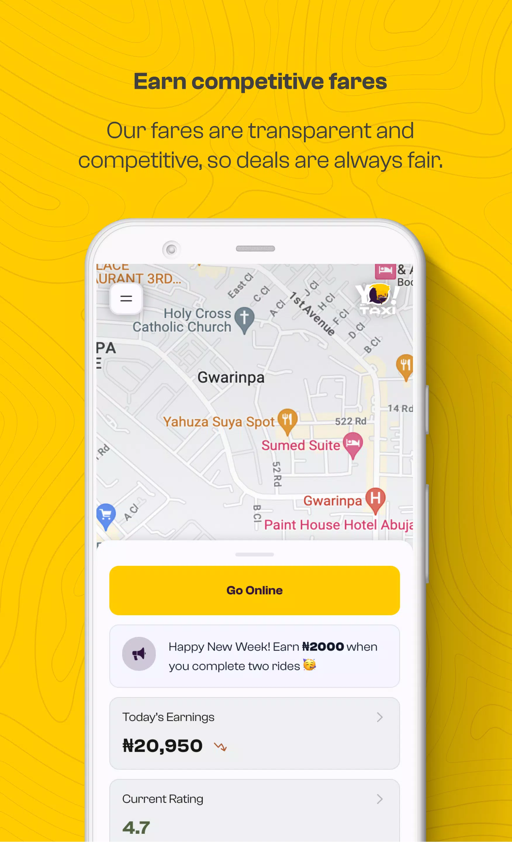 Yo Driver应用截图第1张