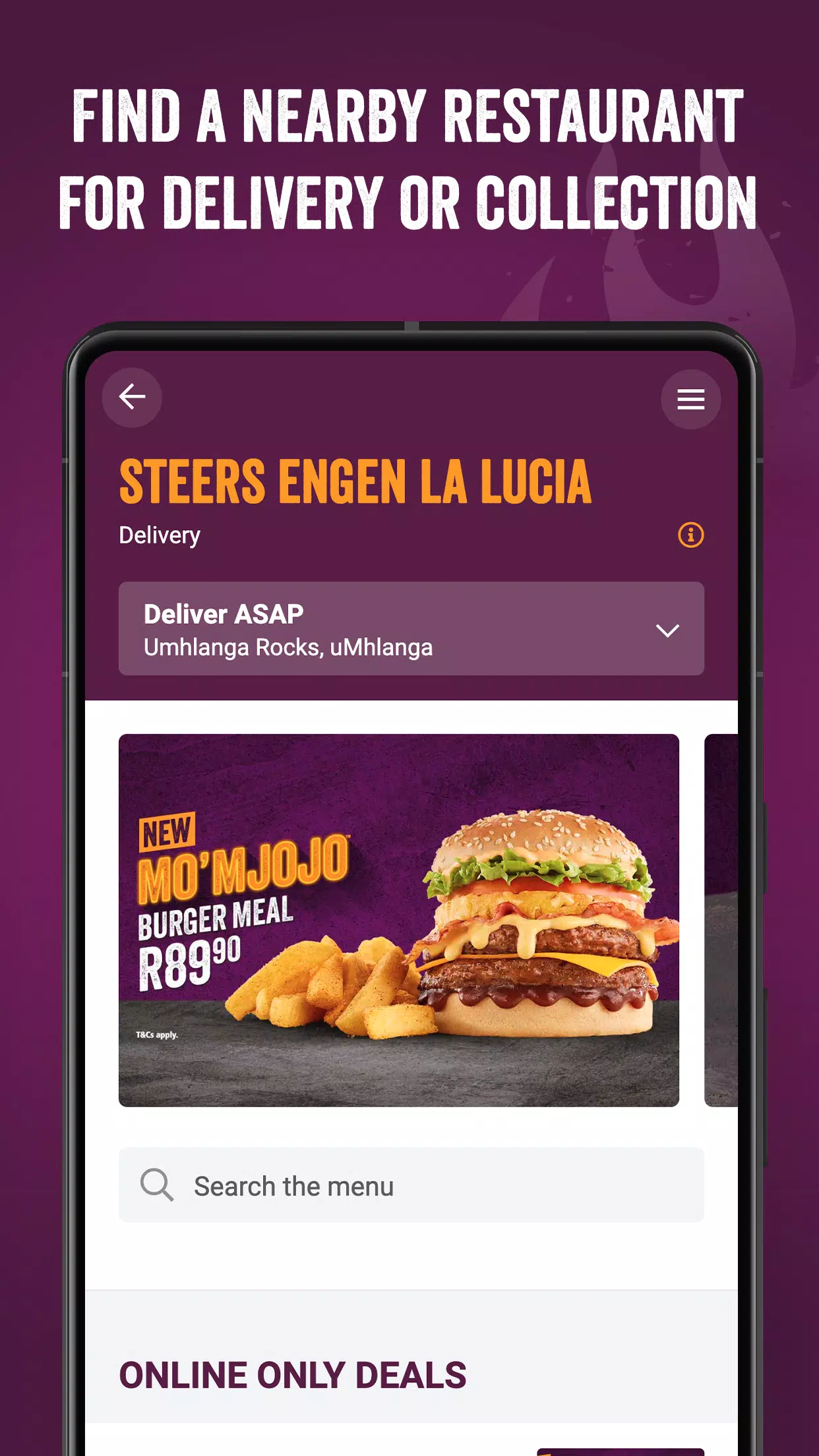 Schermata Steers 1