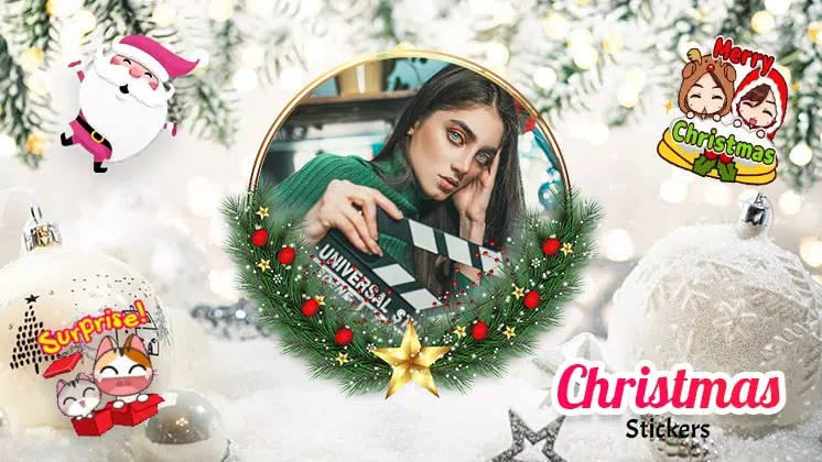 Schermata Christmas Photo Frames, Editor 1