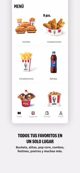 KFC APP - Ec, Co, Cl, Ar y Ve Captura de pantalla 3