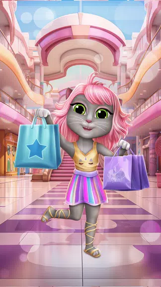 Virtual Pet Lily 2 - Cat Game Captura de pantalla 0