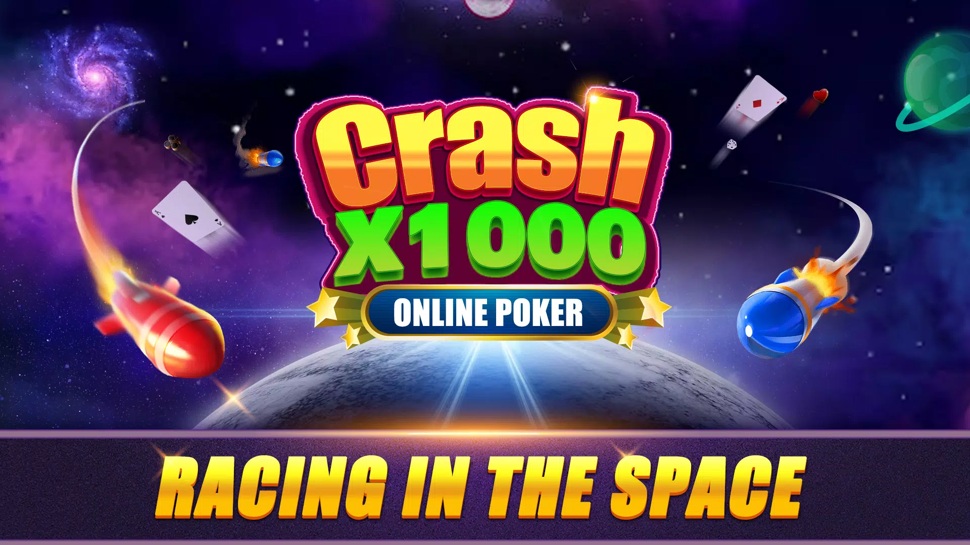 Crash x1000 - Online Poker 스크린샷 1