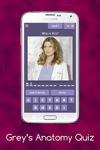 Grey’s Anatomy Quiz - Guess al应用截图第0张