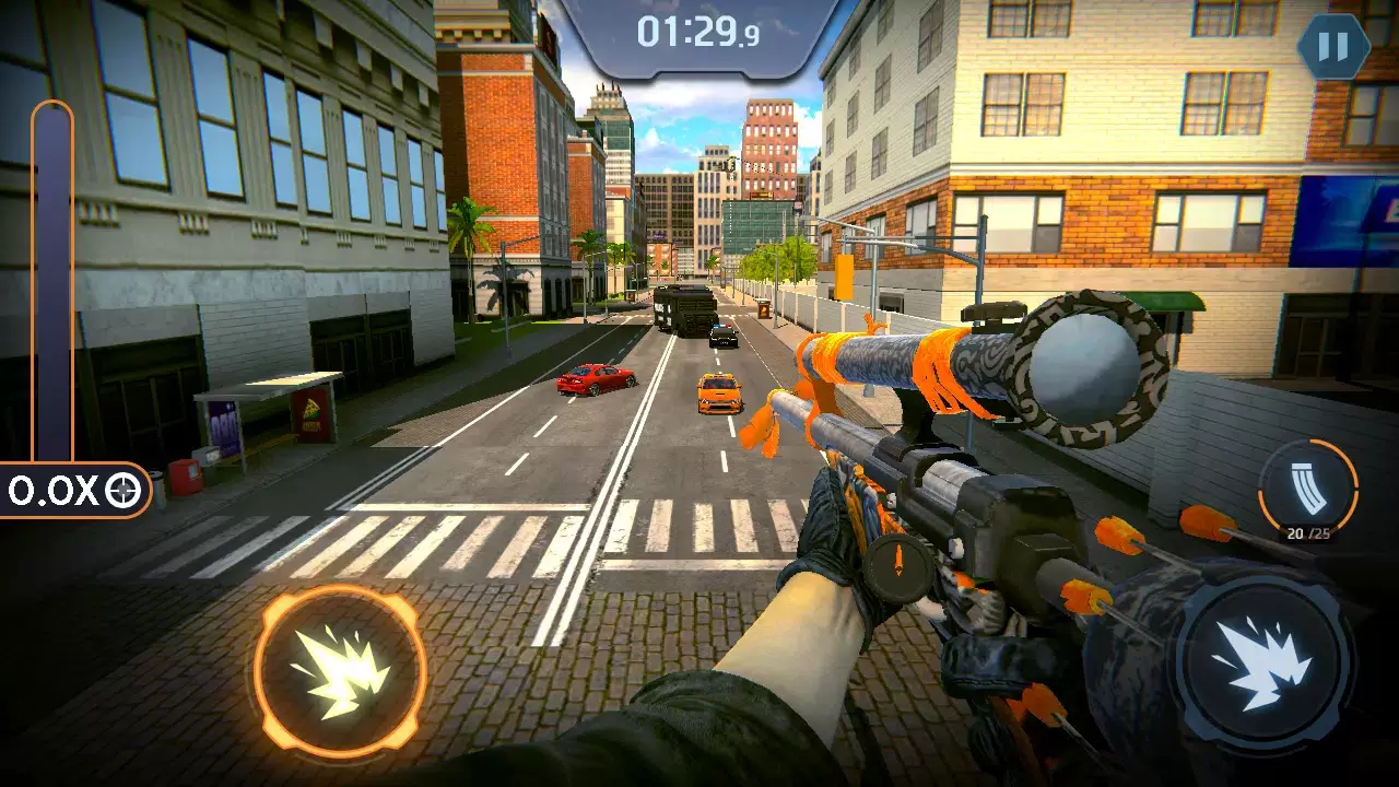 Modern Sniper 3d: Gun Shooting Tangkapan skrin 2