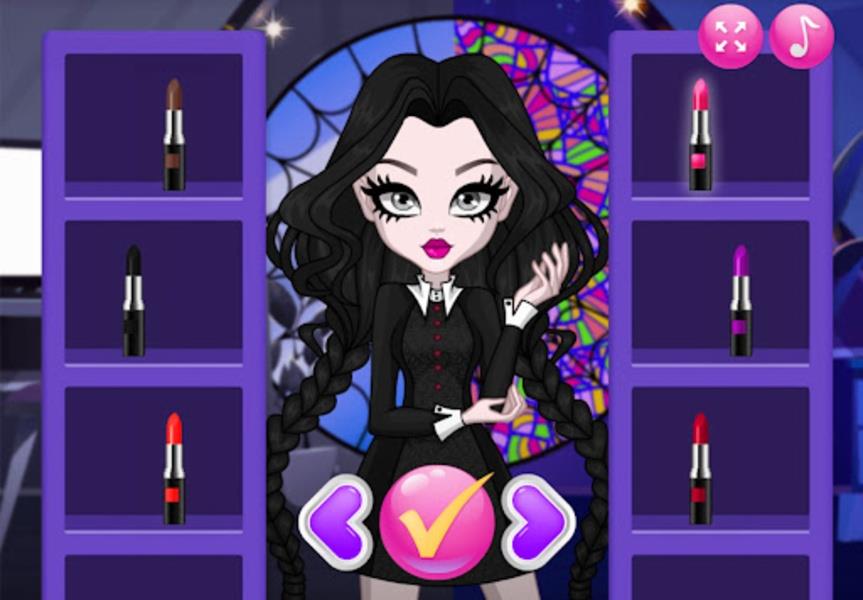 Wednesday Addams DressUp Zrzut ekranu 3