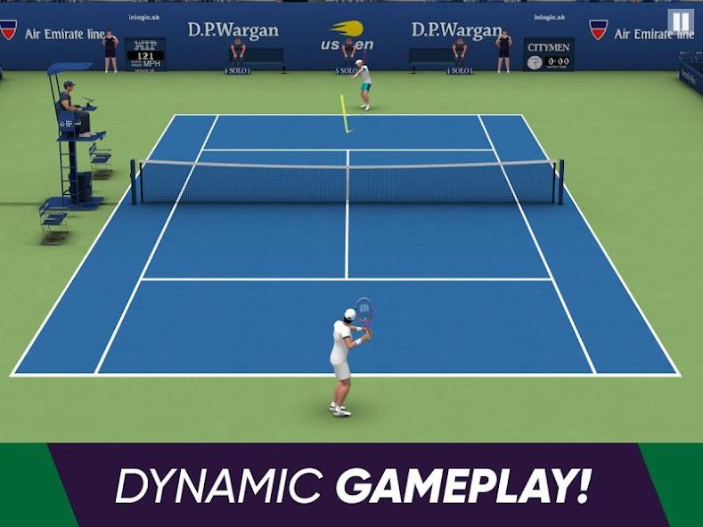 Tennis World Open 2023 - Sport Mod Captura de pantalla 3