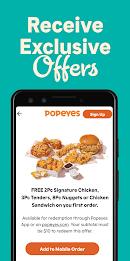 Popeyes® App Скриншот 3