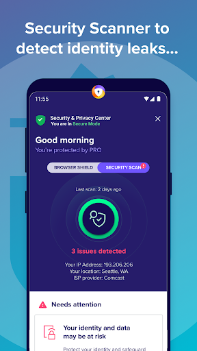 Tenta Private VPN Browser Screenshot 2